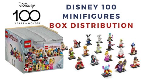 lego disney series 1 box distribution|lego disney 100 box contents.